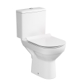 Cersanit K35-037 - põrandale paigaldatav WC-pott koos istmekaane CITY keraamika/valge