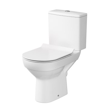 Cersanit K35-037 - Seisev WC koos istmepotiga CITY keraamika/valge