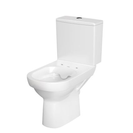 Cersanit K35-037 - Seisev WC koos istmepotiga CITY keraamika/valge