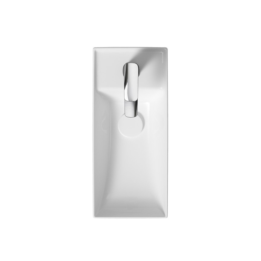Cersanit K677-005 - LARGA 22x50 cm lauaplaatvalamu keraamika/läikiv valge