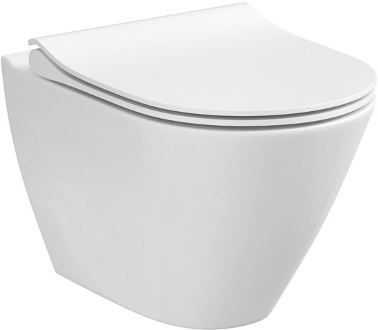 Cersanit K701-104 - Riputatav WC-pott istmepadjaga CITY OVAL keraamika/valge