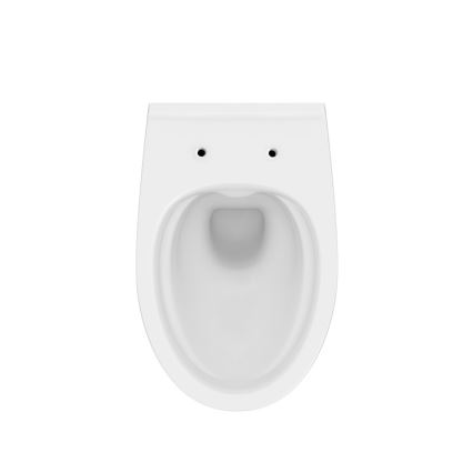 Cersanit K701-147 - Seinakinnitusega WC-pott SAVIO istmega keraamika/valge