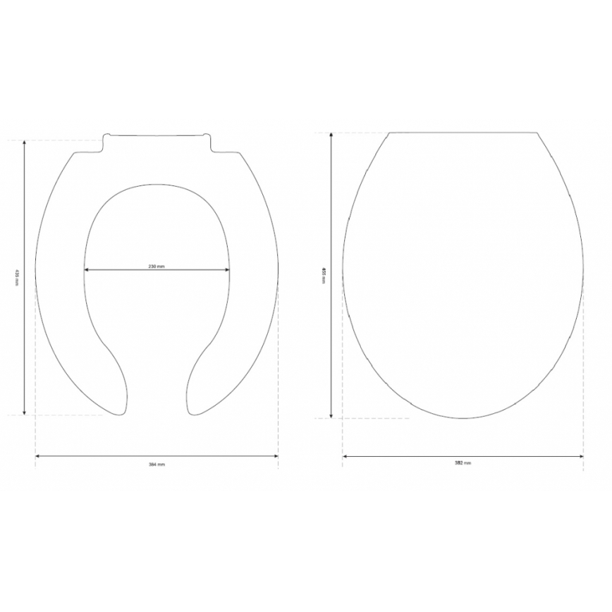 Cersanit K98-0002 - WC-poti kaas puuetega inimestele ETIUDA