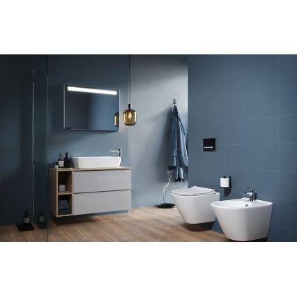 Cersanit K98-0146 - WC-potiist CITY OVAL SoftClose valge