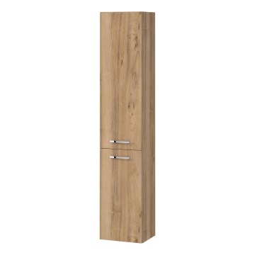 Cersanit S1003-001 - Seinale paigaldatav vannitoakapp NIKO 140x30 cm pähkel