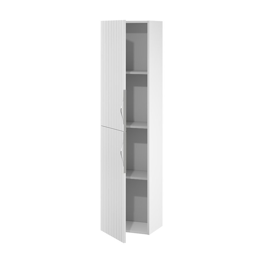 Cersanit S1015-010 - Seinale kinnitatav vannitoakapp TIRSO 40x160x30 cm mattvalge