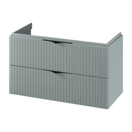 Cersanit S1015-012 - Seinale paigaldatav vannitoakapp TIRSO valamu alla 100x55x45 cm, mintroheline