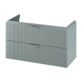 Cersanit S1015-012 - Seinale paigaldatav vannitoakapp TIRSO valamu alla 100x55x45 cm, mintroheline