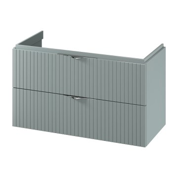 Cersanit S1015-012 - Seinale paigaldatav vannitoakapp TIRSO valamu alla 100x55x45 cm, mintroheline