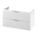 Cersanit S1015-014 - TIRSO seinale paigaldatav vannitoakapp valamu alla 100x55x45 cm, valge