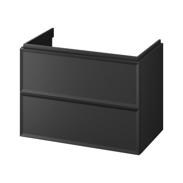 Cersanit S1017-003 - valamu alla riputatav vannitoakapp MILLE 80x55x45 cm must