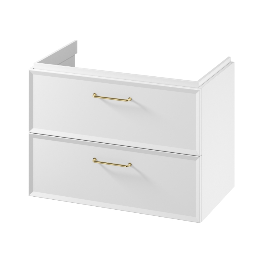 Cersanit S1021-004 - Rippuv vannitoakapp valamu alla MILLE 80x55x45 cm valge