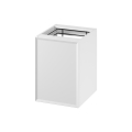Cersanit S1022-011 - seinale paigaldatav vannitoakapp pesukorviga MILLE 40x55x45 cm valge