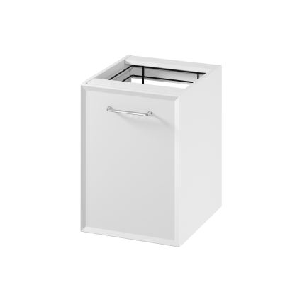 Cersanit S1022-011 - seinale paigaldatav vannitoakapp pesukorviga MILLE 40x55x45 cm valge