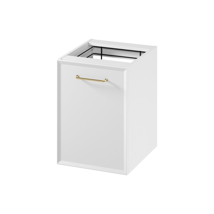 Cersanit S1022-011 - seinale paigaldatav vannitoakapp pesukorviga MILLE 40x55x45 cm valge
