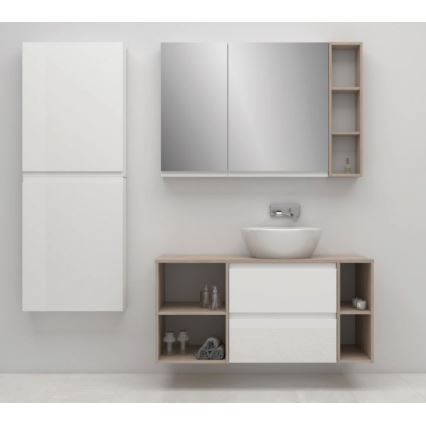 Cersanit S590-030 - Peegliga kapp vannituppa MEDDIE 80x40 cm