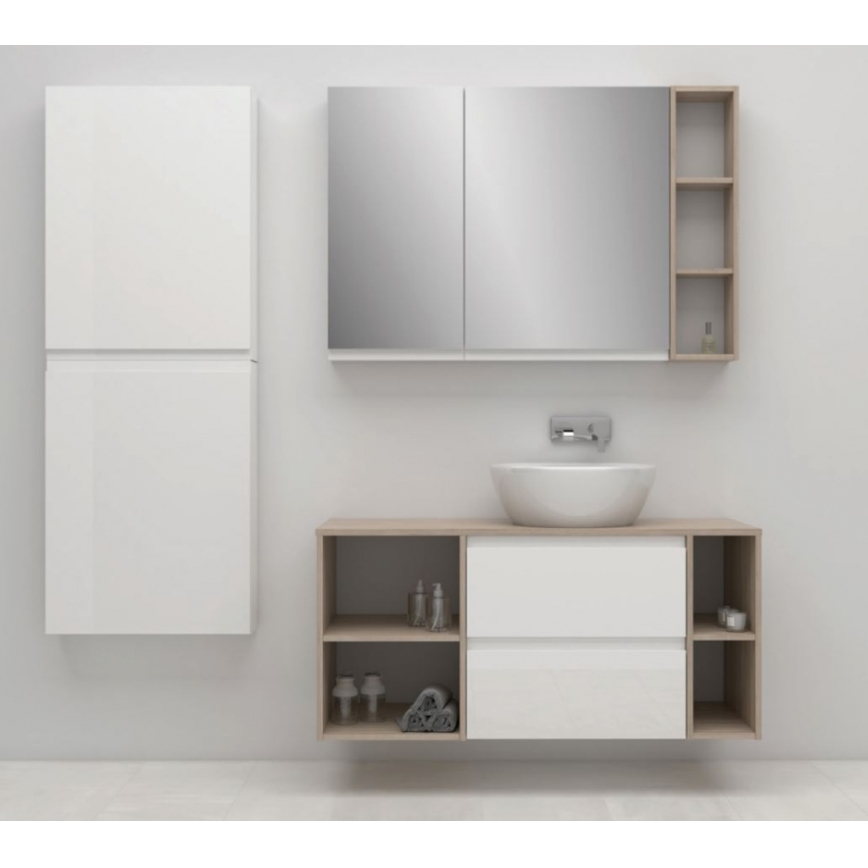 Cersanit S590-030 - Peegliga kapp vannituppa MEDDIE 80x40 cm