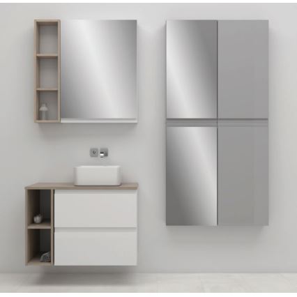 Cersanit S590-030 - Peegliga kapp vannituppa MEDDIE 80x40 cm