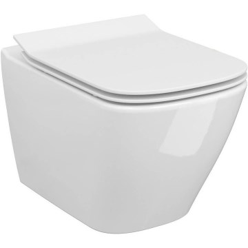 Cersanit S701-405 - Riputatav WC-pott koos istmekattega CITY SQUARE keraamika/valge