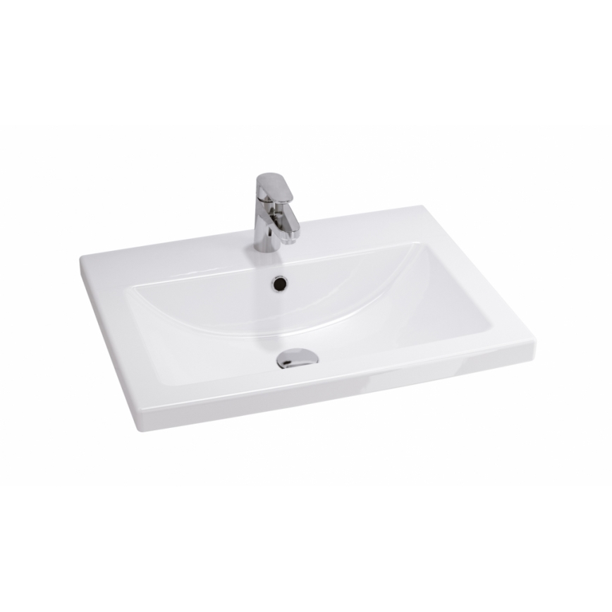 Cersanit S801-147-DSM - Riputatav vannitoakapp valamu LARA 46x60 cm valge