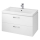 Cersanit S801-149-DSM - Rippuv vannitoakapp valamuga LARA 80x46x45 cm valge