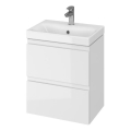 Cersanit S801-229-DSM - Riputatav vannitoakapp valamuga MODUO SLIM 50x62x35 cm, läikiv valge