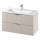 Cersanit S801-548 - TIRSO rippuv vannitoakapp koos valamuga 100x60x45 cm beež