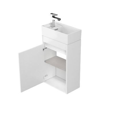Cersanit S924-001 - Vannitoa valamukapp BARBARA 59,3x39,2 cm läikiv valge