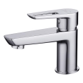 Cersanit S951-045 - Valamu kraan MILLE 13,4 cm läikiv kroom + äravool