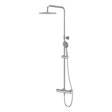 Cersanit S951-340 - Dušisegisti komplekt termostaadiga CITY läikiv kroom