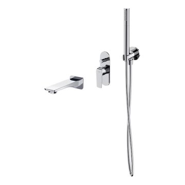 Cersanit S952-036 - Vannikomplekt varjatud kraaniga CITY läikiv kroom