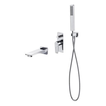 Cersanit S952-037 - Vannikomplekt varjatud kraaniga MILLE läikiv kroom