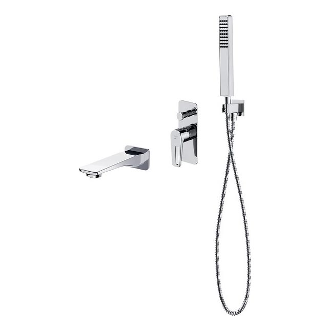 Cersanit S952-037 - Vannikomplekt varjatud kraaniga MILLE läikiv kroom