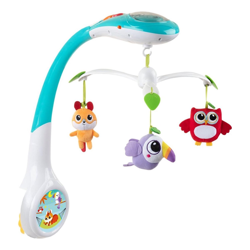 Chicco - Hälli mängukaar projektoriga MAGIC FOREST 3xAA