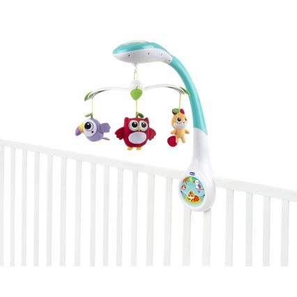 Chicco - Hälli mängukaar projektoriga MAGIC FOREST 3xAA