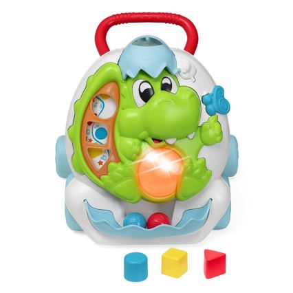Chicco - Käimistugi koos tegevustega ja zvukem 2in1 DINO 2xAA