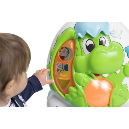 Chicco - Käimistugi koos tegevustega ja zvukem 2in1 DINO 2xAA