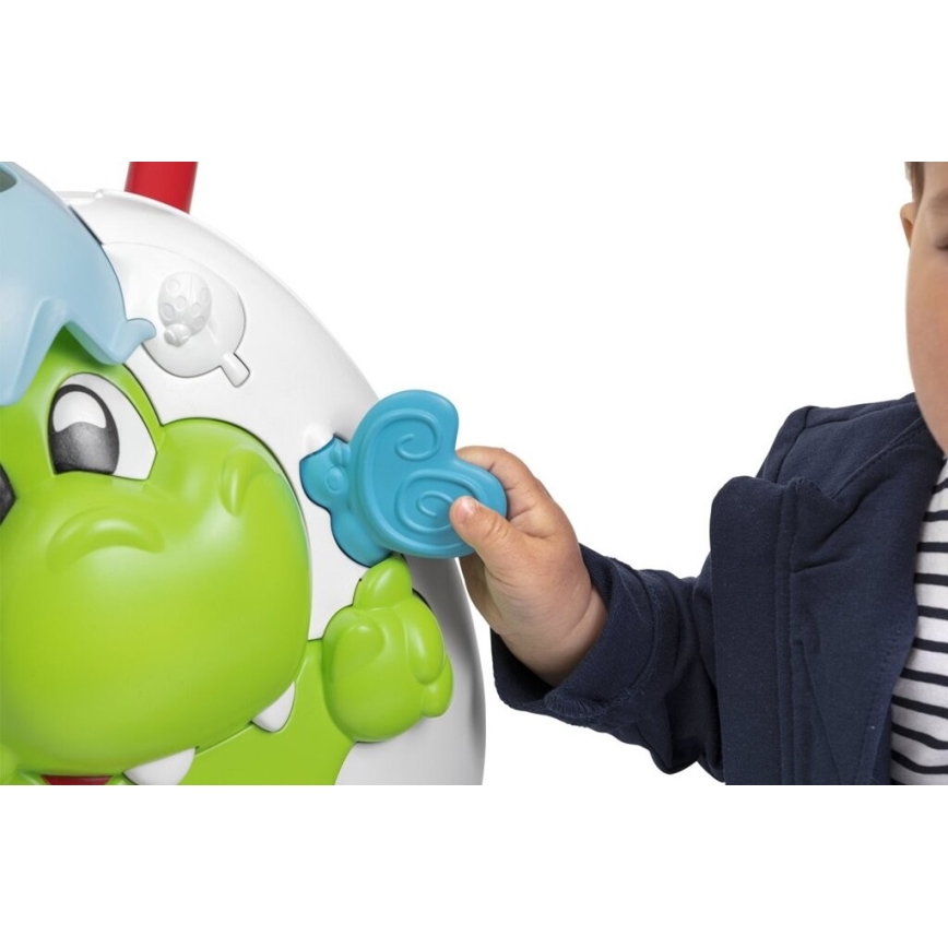 Chicco - Käimistugi koos tegevustega ja zvukem 2in1 DINO 2xAA