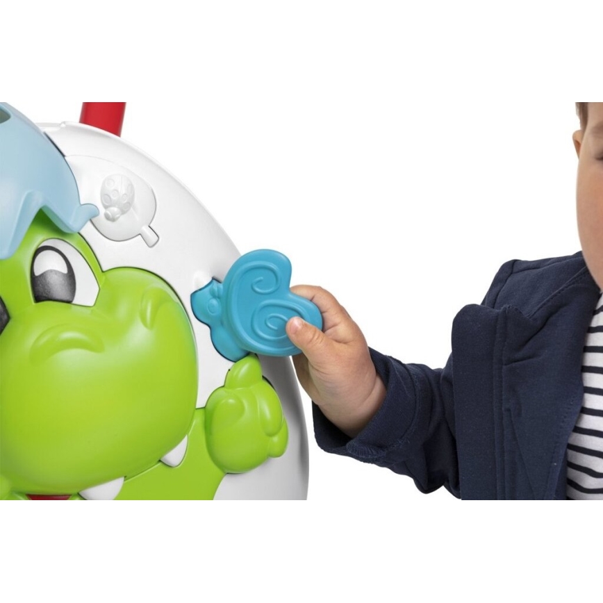 Chicco - Käimistugi koos tegevustega ja zvukem 2in1 DINO 2xAA