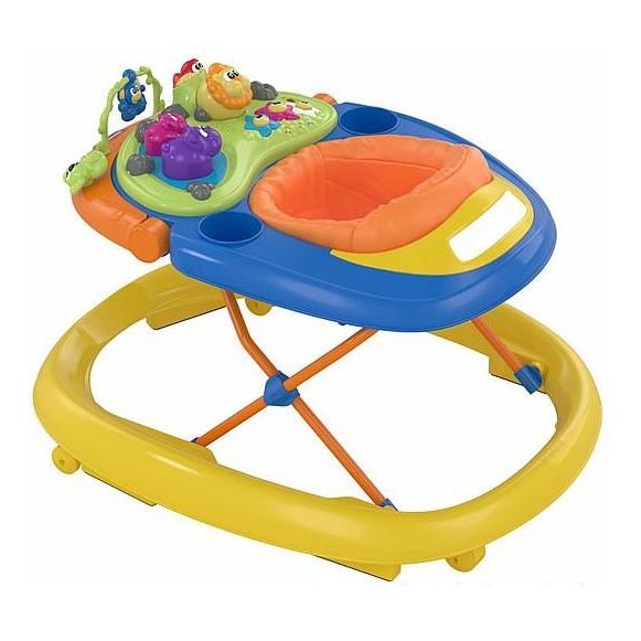 Chicco - Käimistugi WALKY TALKY 2xAA kollane/sinine