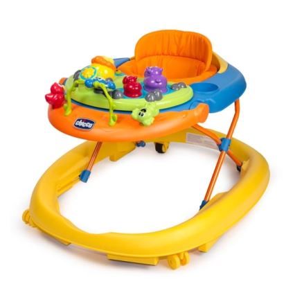 Chicco - Käimistugi WALKY TALKY 2xAA kollane/sinine