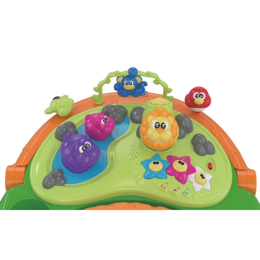 Chicco - Käimistugi WALKY TALKY 2xAA kollane/sinine