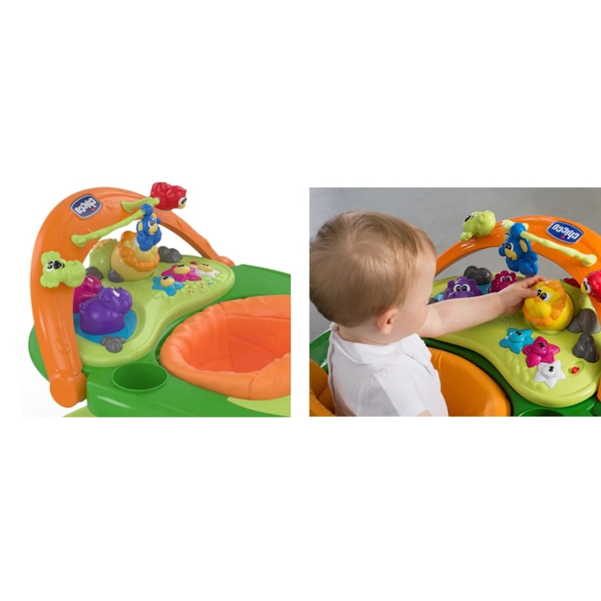Chicco - Käimistugi WALKY TALKY 2xAA roheline