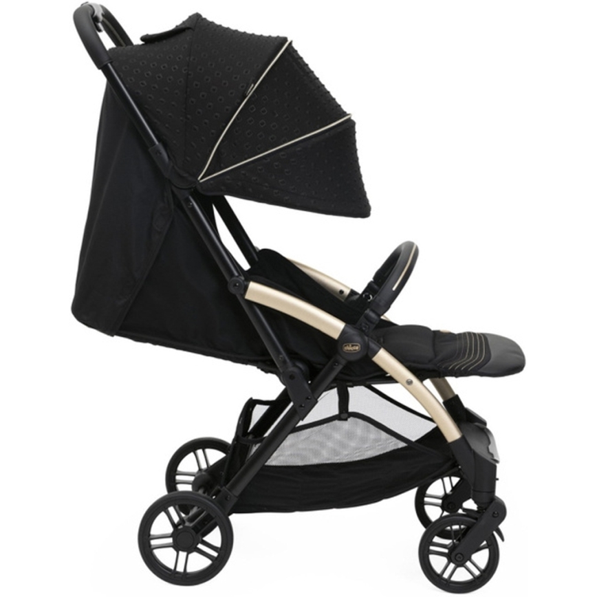 Chicco - Käru GOODY XPLUS Black Re_Lux Eco+ + jooksuratas ALL AROUND