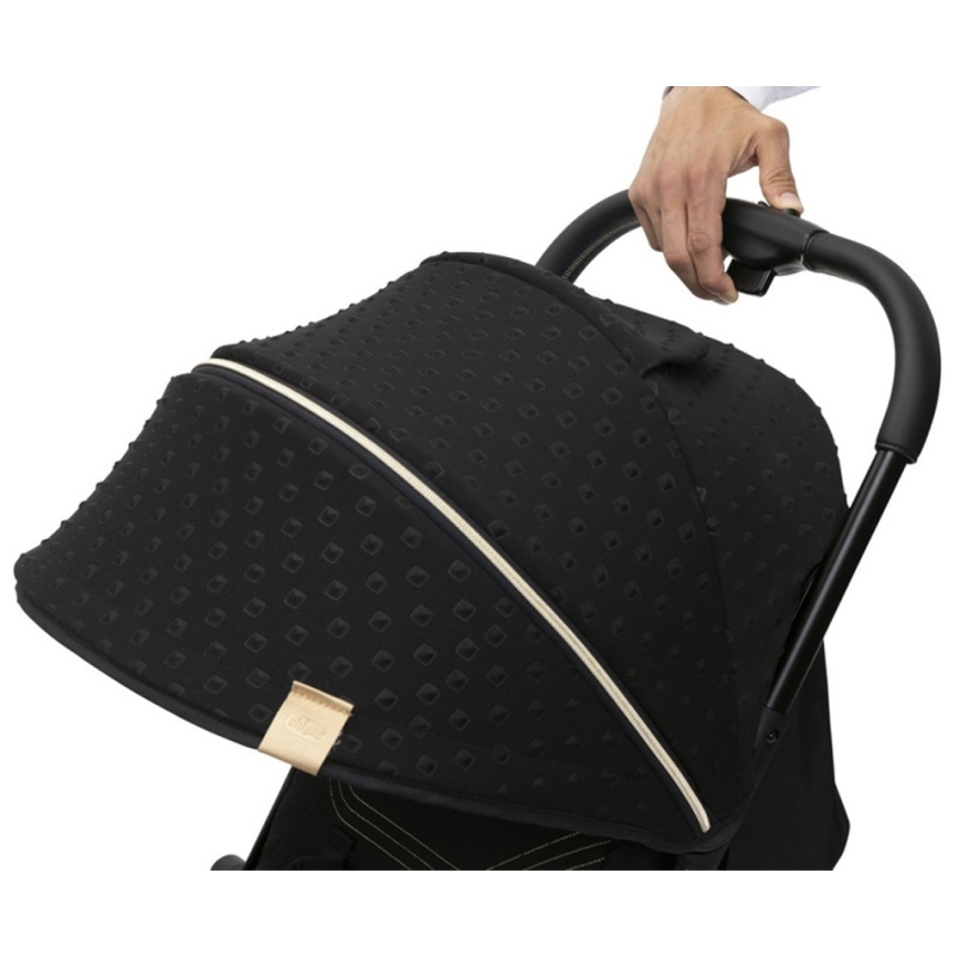 Chicco - Käru GOODY XPLUS Black Re_Lux Eco+ + jooksuratas ALL AROUND