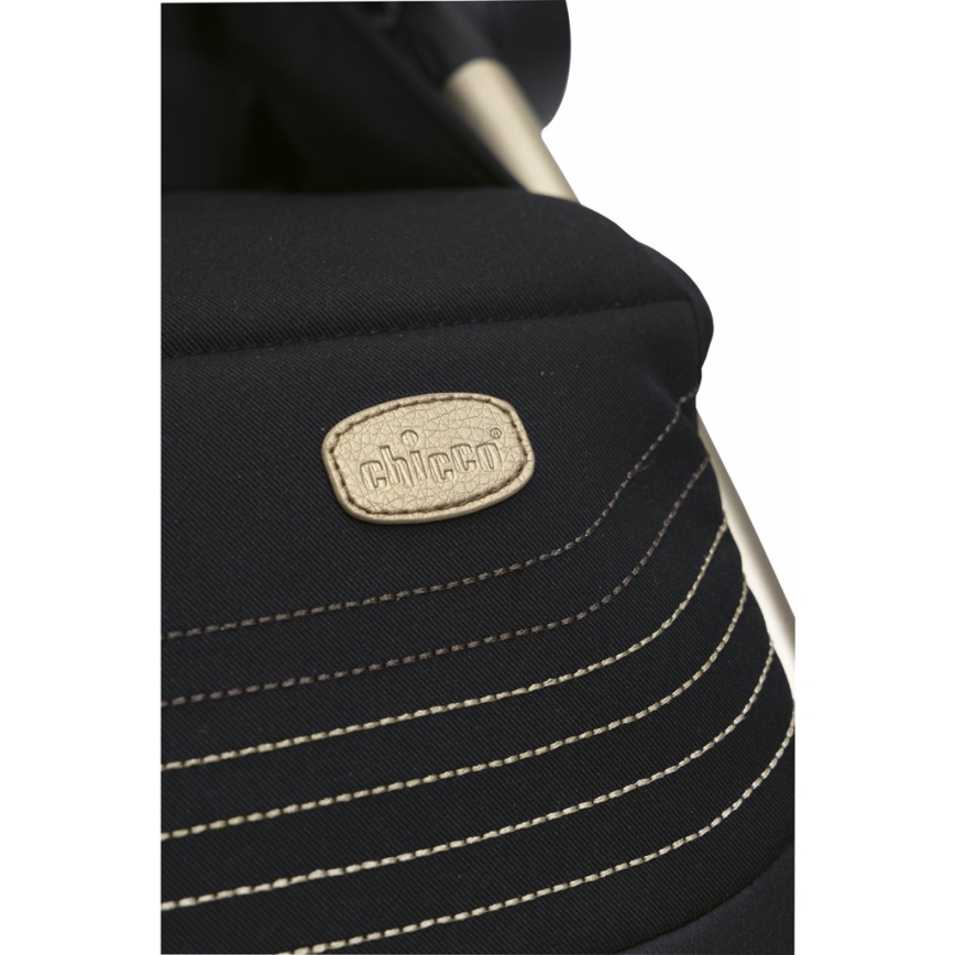 Chicco - Käru GOODY XPLUS Black Re_Lux Eco+ + jooksuratas ALL AROUND