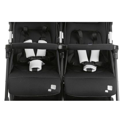 Chicco - Käru kaksikutele OHLALA TWIN Black Öö must