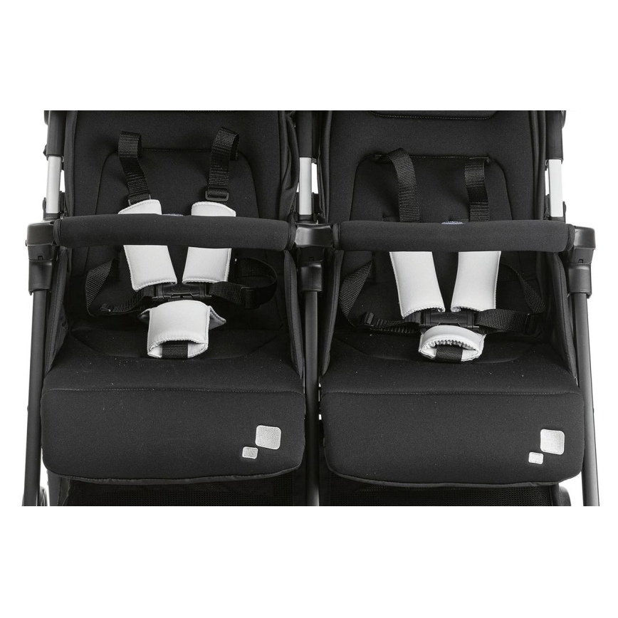 Chicco - Käru kaksikutele OHLALA TWIN Black Öö must