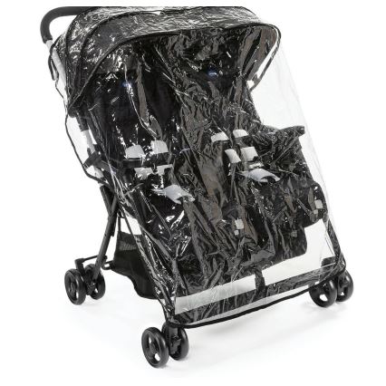 Chicco - Käru kaksikutele OHLALA TWIN Black Öö must