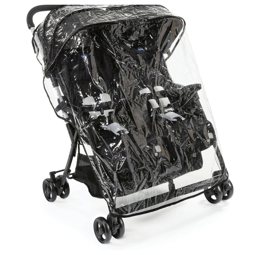 Chicco - Käru kaksikutele OHLALA TWIN Black Öö must